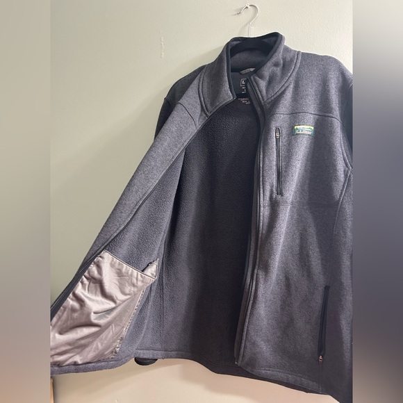 Men's L.L.Bean Sweater Fleece Full-Zip Jacket - Picture 5 of 8